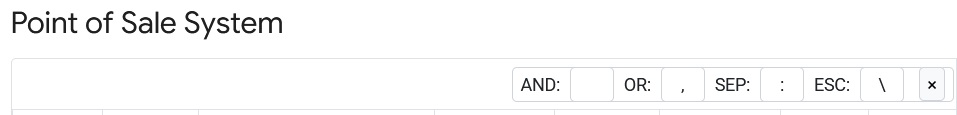 Search operators in action with filtered results